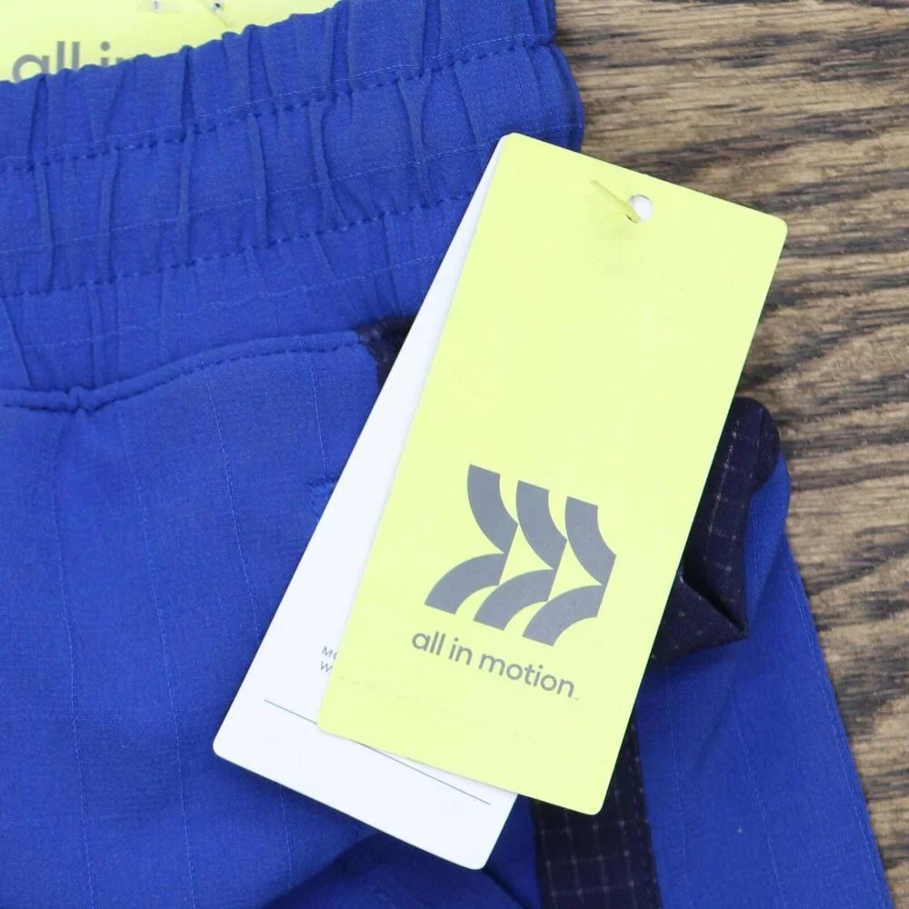 NWT All In Motion Men's Trail Shorts 6
